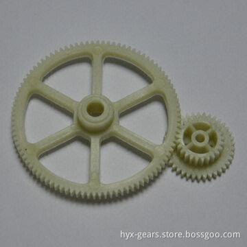 Plastic gear for RC helicopter